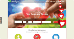 Desktop Screenshot of bdmarriage.com